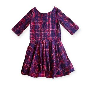 Tea Collection • Girls Scotland Holiday Culzean Castle Ruffle Dress • Size 7